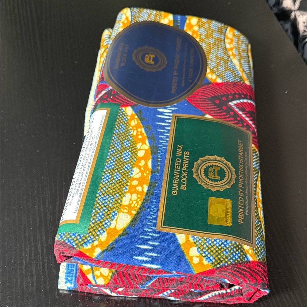 6yds Target Multicolor African Print Fabric